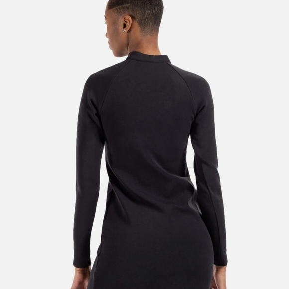 Nike Black Long Sleeve Dress with Embroidery - Picture 2 of 3